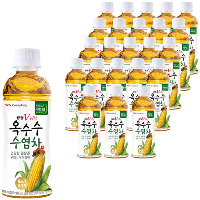 광동옥수수수염차, 340ml, 24개