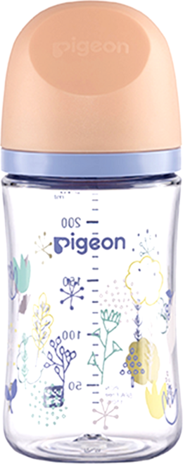 pigeon 貝親 WN3母乳實感T-Ester奶瓶 M奶嘴 3個月以上, 春日物語 粉色, 240ml, 1個