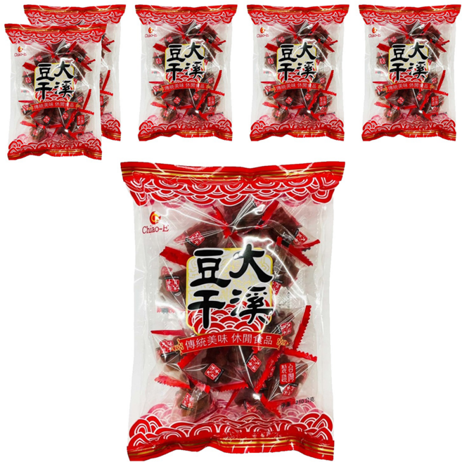 Chiao-E 巧益 三角包豆乾, 210g, 6袋