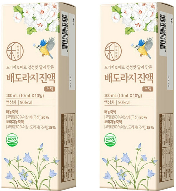 바로이즙 배도라지진액 스틱, 10ml, 20개