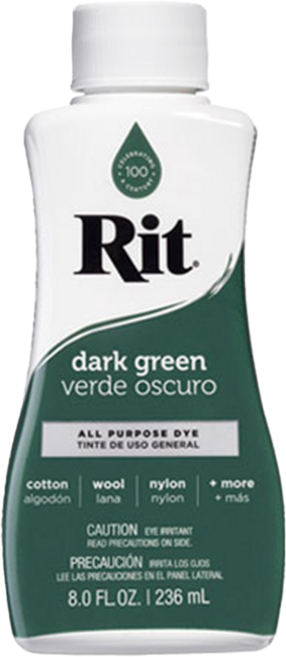 Rit 瑞特 液體染劑 RT-88350 DARK GREEN 深綠, 236ml, 1色