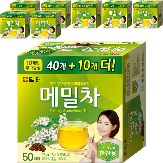 담터 메밀차, 1.5g, 50개입, 8개