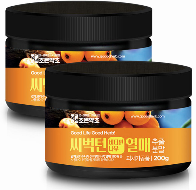 조은약초 비타민나무열매 가루, 200g, 2개
