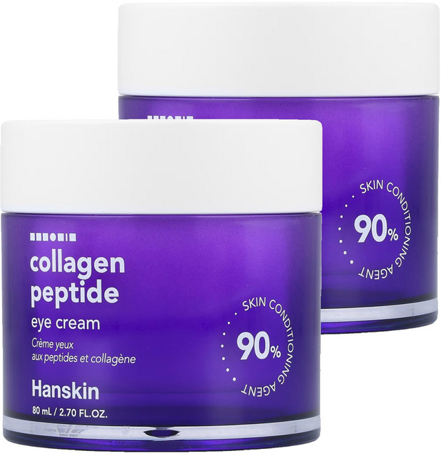 Hanskin 膠原蛋白胜肽眼霜, 80ml, 2罐