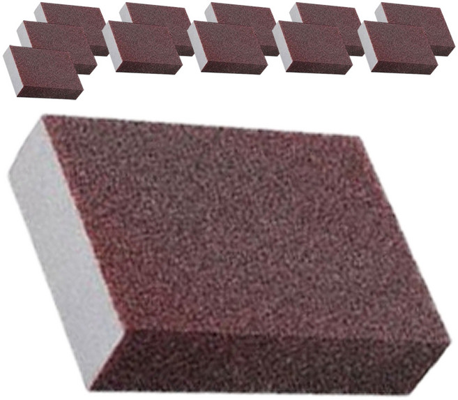 루아르모 찌든때 제거 만능 매직 스펀지 탄냄비 수세미, 1개입, 12개