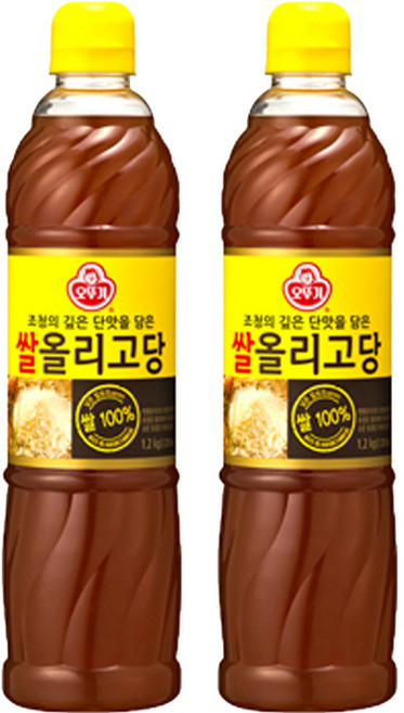 오뚜기 쌀올리고당, 1.2kg, 2개