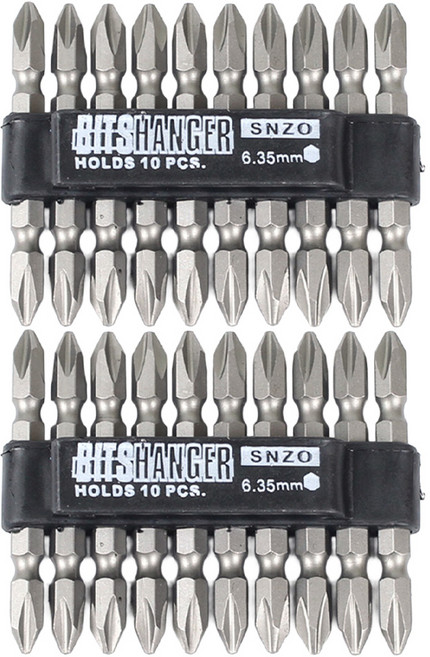 세인티에프 십자 드라이버 비트 65mm 10개, 2세트