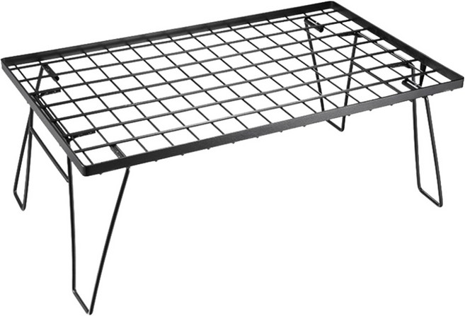 Campingmoon 柯曼 鐵多用桌, 黑色
