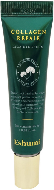 ESHUMI 電熨斗滾珠撫紋眼霜 膠原積雪草, 25ml, 1個