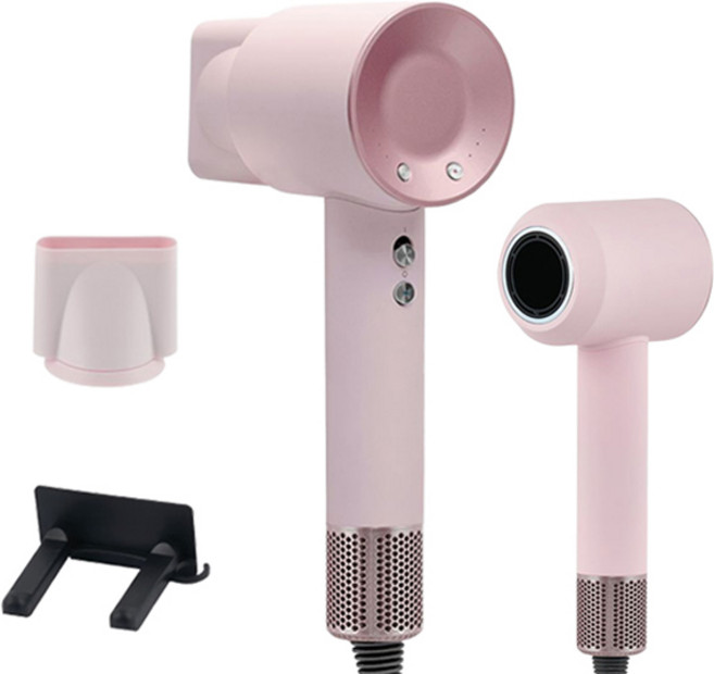 벤하임 에어젯 퀵드라이 BLDC 저소음 고속 헤어드라이어 1500W, Blush Pink, BBD001