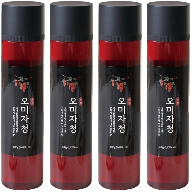 원티즈 문경 오미자청, 600g, 4개