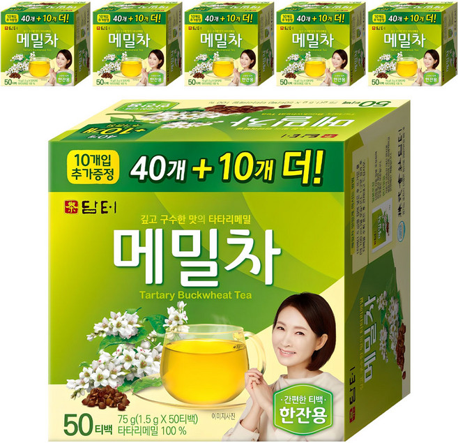 담터 메밀차, 1.5g, 50개입, 6개