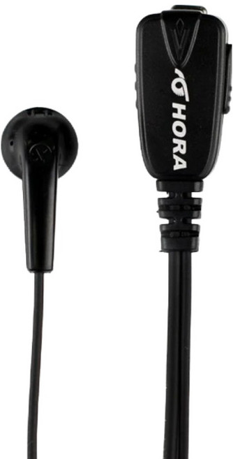 HORA 耳塞式耳機麥克風 K-TYPE, HR-802, 黑色