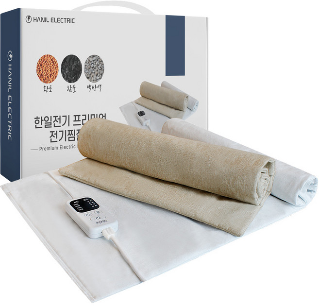 한일전기 프리미엄 전기 찜질기, RVE-3000, 베이지