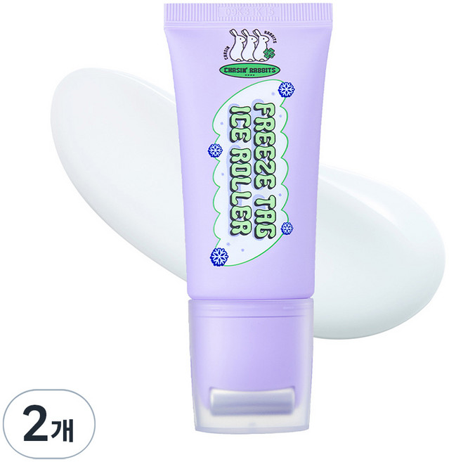 체이싱래빗 프리즈 태그 아이스 롤러, 50ml, 2개