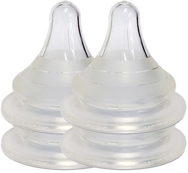 리틀밥독 국내 제조 프리미엄 젖꼭지 사이즈팩, 4단계(6개월이상), 4개