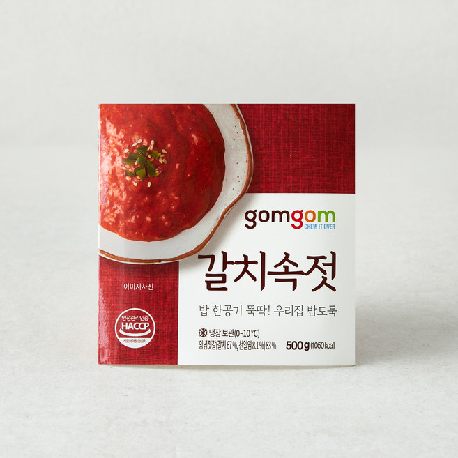 곰곰 갈치속젓, 500g, 1개
