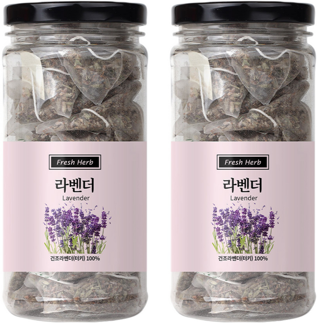 신선약초 라벤더 삼각티백, 1g, 20개입, 2개