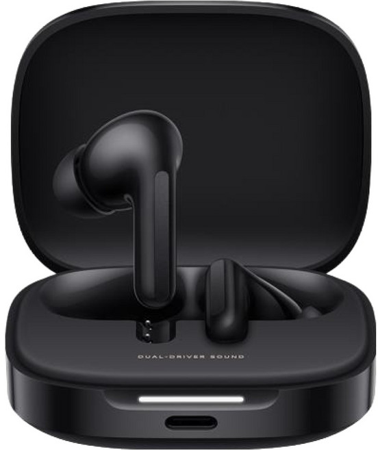 Xiaomi 小米 Redmi 紅米 Redmi Buds 6 藍芽耳機, M2429E1, 午夜黑
