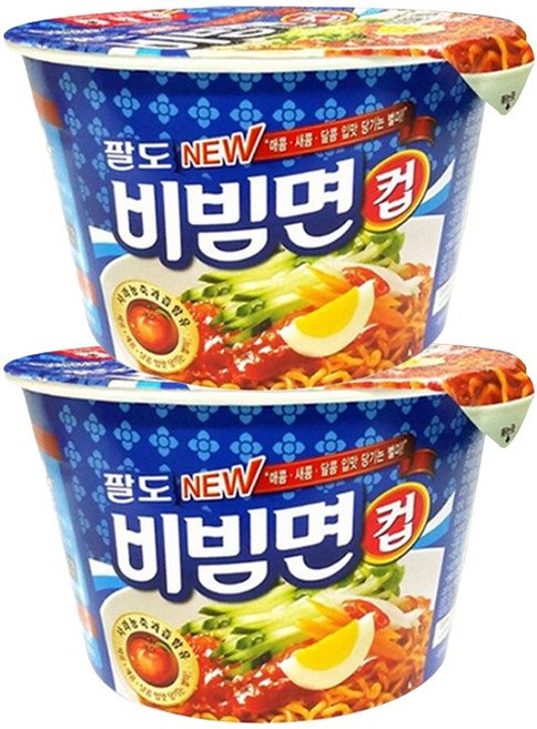팔도비빔면 컵 115g, 2개