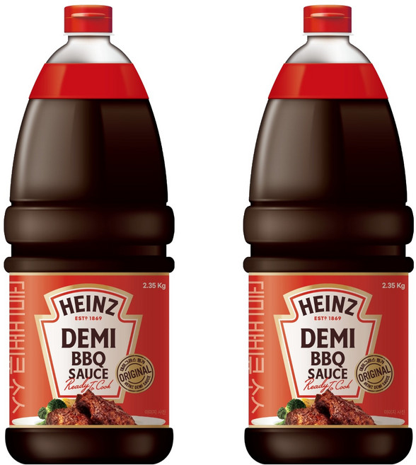 하인즈 데미 바비큐 소스 RTC, 2.35kg, 2개