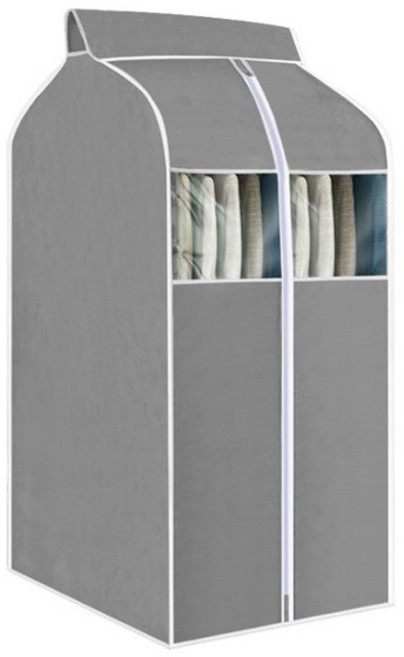 키밍 부직포 행거 가리개 그레이 소형 100cm, 1개입, 1개