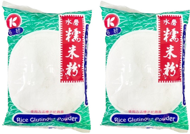 GT 谷統食品 水磨糯米粉, 600g, 2入