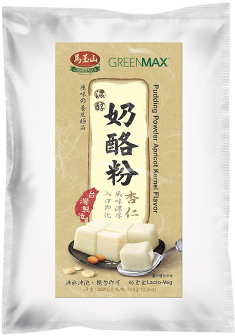 馬玉山 濃醇奶酪粉 杏仁, 350g, 1個