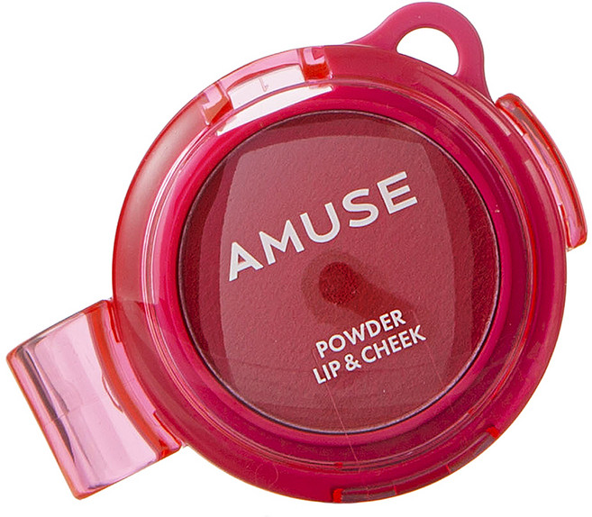AMUSE 파우더 립 앤 치크 4g, 11 발렌타인, 1개