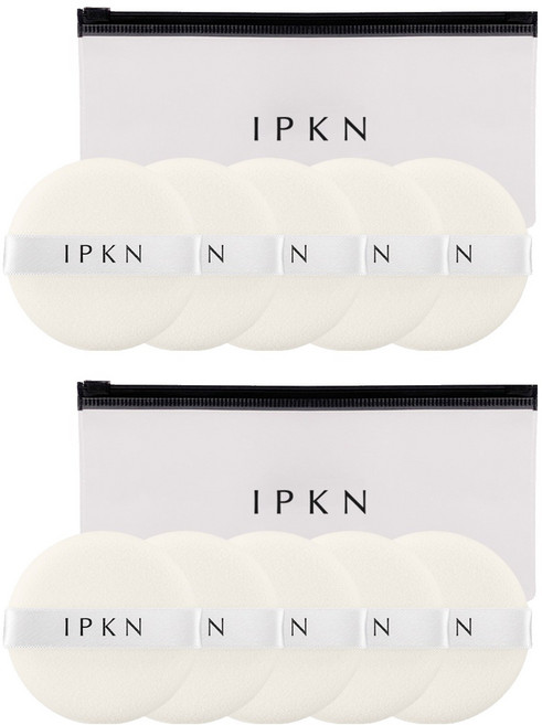 입큰 파우더팩트 퍼프 일반형, 10개