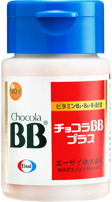Eisai 衛采 Chocola BB PLUS糖衣錠, 180錠, 1罐