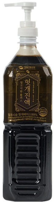 해밀생활건강 밀크시슬 플러스 헛개진액 1.2kg + 식품전용 펌핑기 세트, 1세트