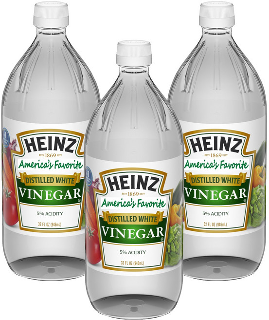 하인즈 디스틸드 화이트 식초, 3개, 946ml