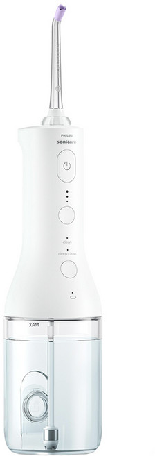 PHILIPS 飛利浦 sonicare 高效四象水流電動牙線機 HX3826/31 溫和不傷牙齦 徹底清潔 三段式沖牙力度, 白色