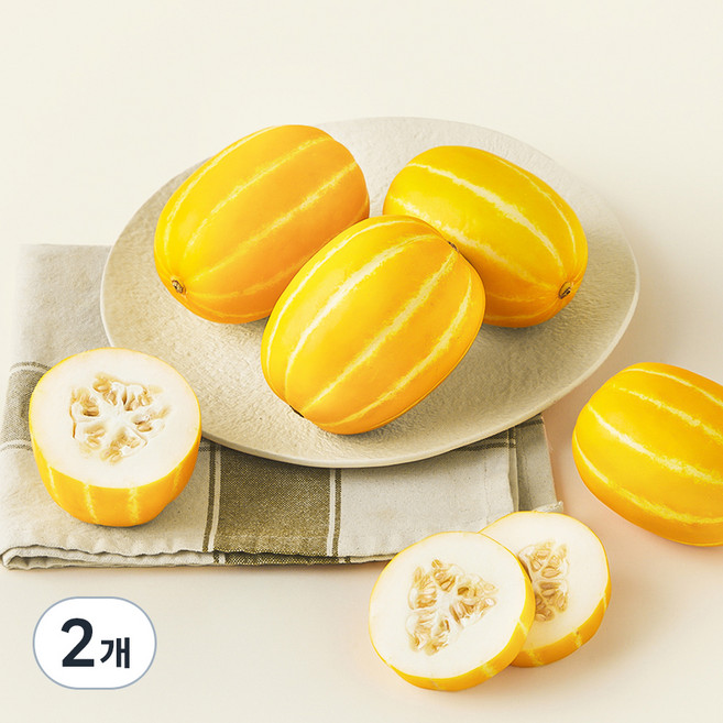 당도선별 성주 참외, 1kg(3~5입), 2개