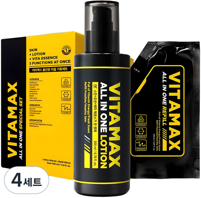 미프 남성용 비타맥스 올인원 리필 기획세트, 4세트