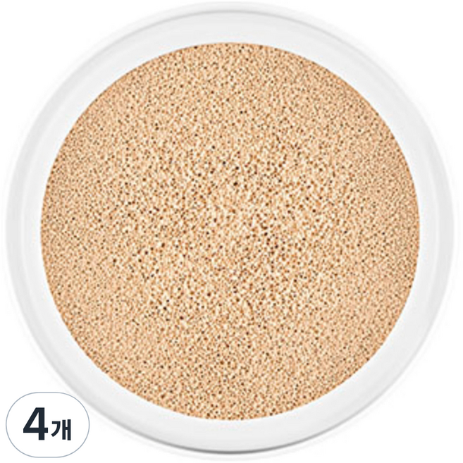 미샤 레이어링 핏 쿠션 파운데이션 세미 매트 리필 14g, 23호 샌드, 4개