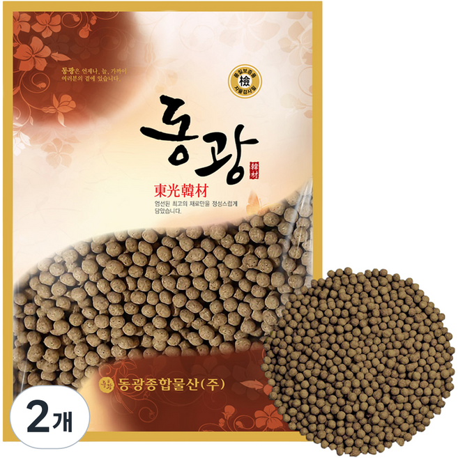동광한방몰 국내산 헛개열매환, 2개, 500g