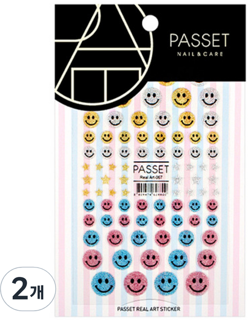 파셋 리얼아트스티커, ART67, 2개