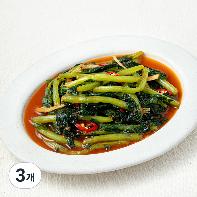 유정임 열무김치, 1.5kg, 3개