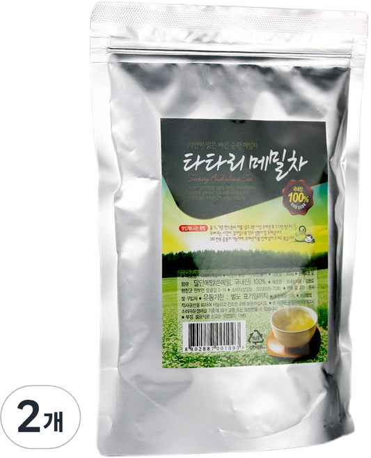 타타리 메밀차, 300g, 1개입, 2개