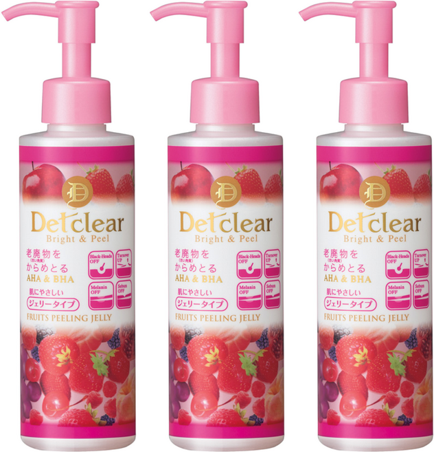 데트클리어 필링젤 믹스베리, 180ml, 3개