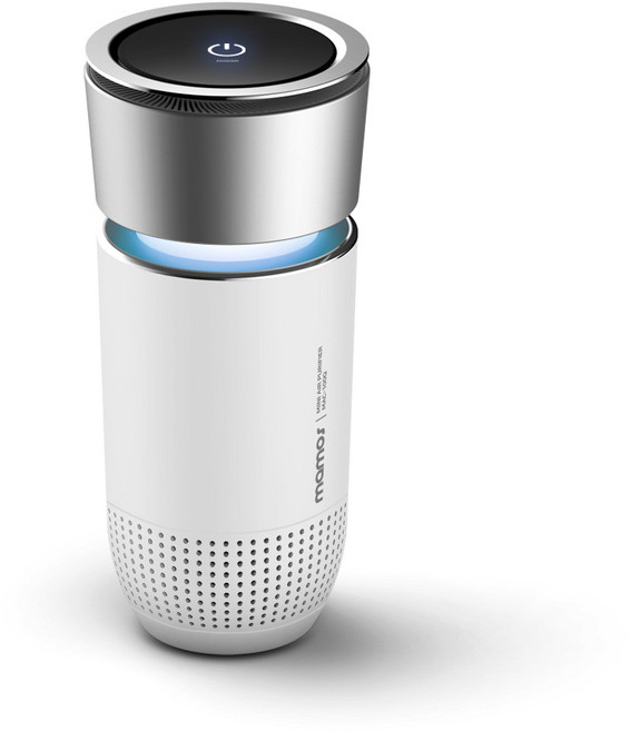 마모스 차량용 미니 공기청정기, MAC-100QV, 화이트