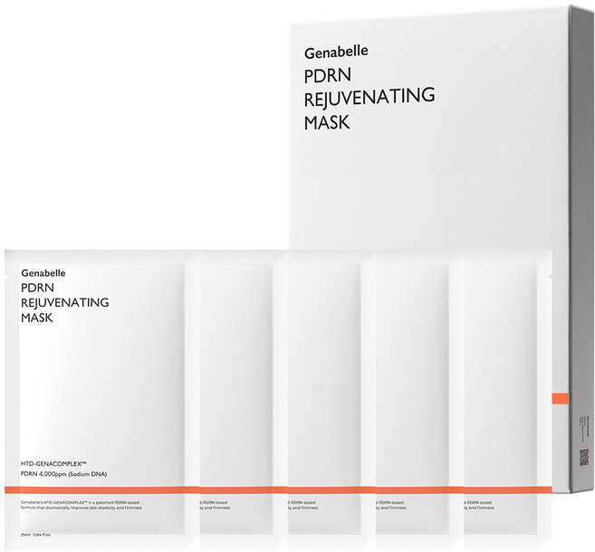 제나벨 pdrn 연어주사 마스크팩, 5개입, 1개