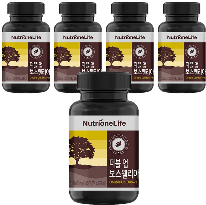 뉴트리원 더블 업 보스웰리아 추출물분말 30.009g, 30정, 5개