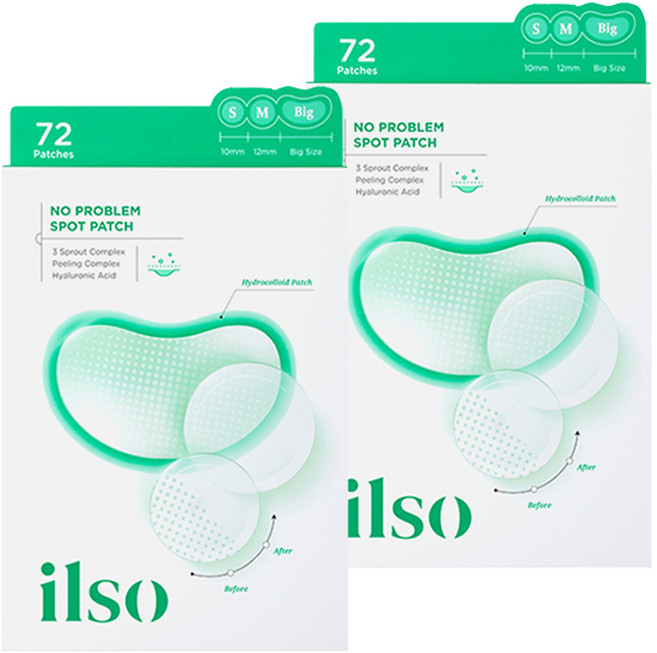 일소 노 트러블럼 스팟패치 72p 세트, 2세트, 72개입