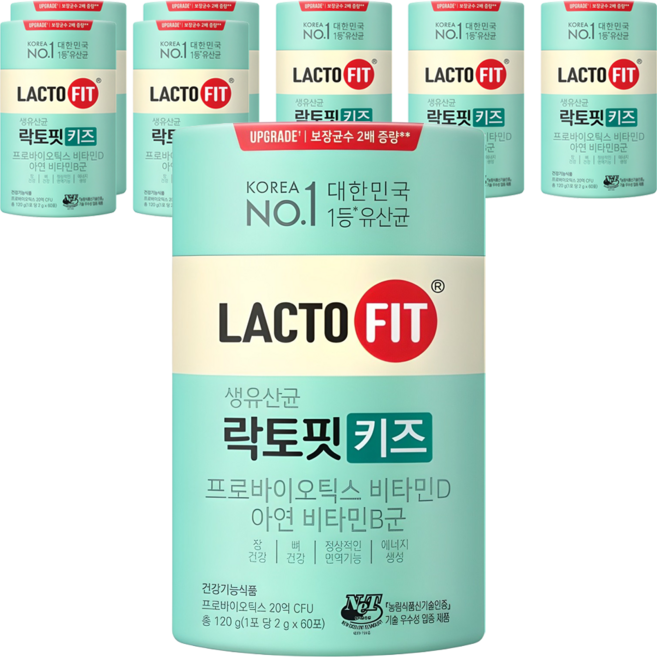 락토핏 키즈 유산균, 120g, 8개