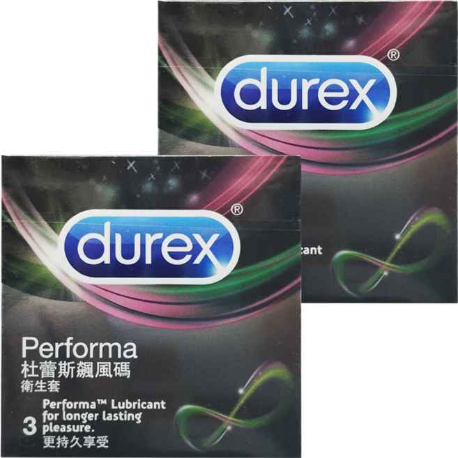 durex 杜蕾斯 飆風碼保險套, 3個, 2盒
