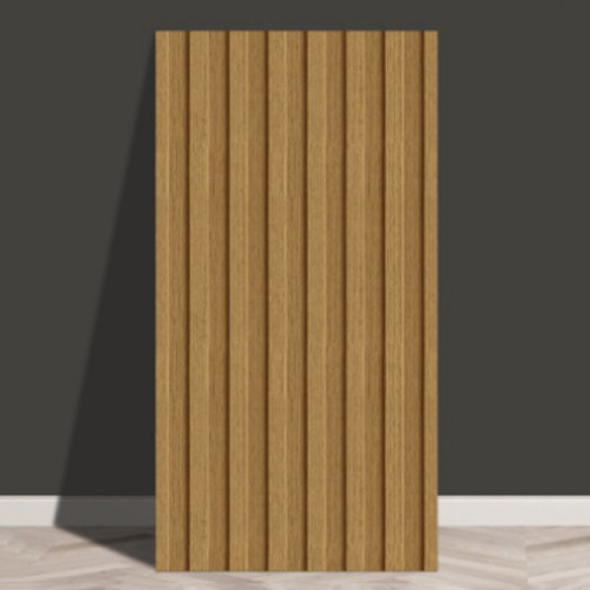 짱아하우스 3D 템바보드 스티커 거실 침실 TV 배경 벽지 10p, 화이트 브라운