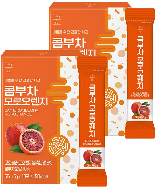 데이앤 콤부차 모로오렌지, 5g, 10개입, 2개